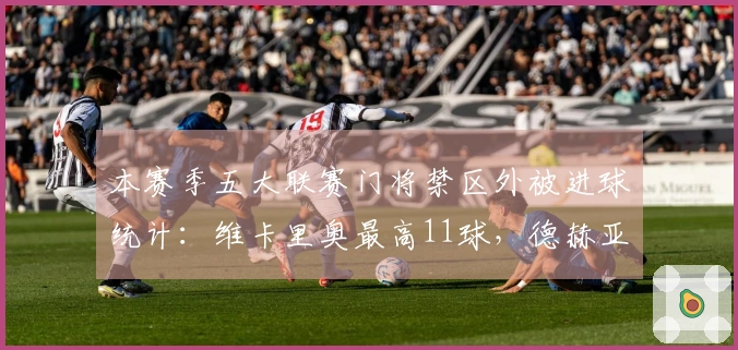 本赛季五大联赛门将禁区外被进球统计：维卡里奥最高11球，德赫亚9球